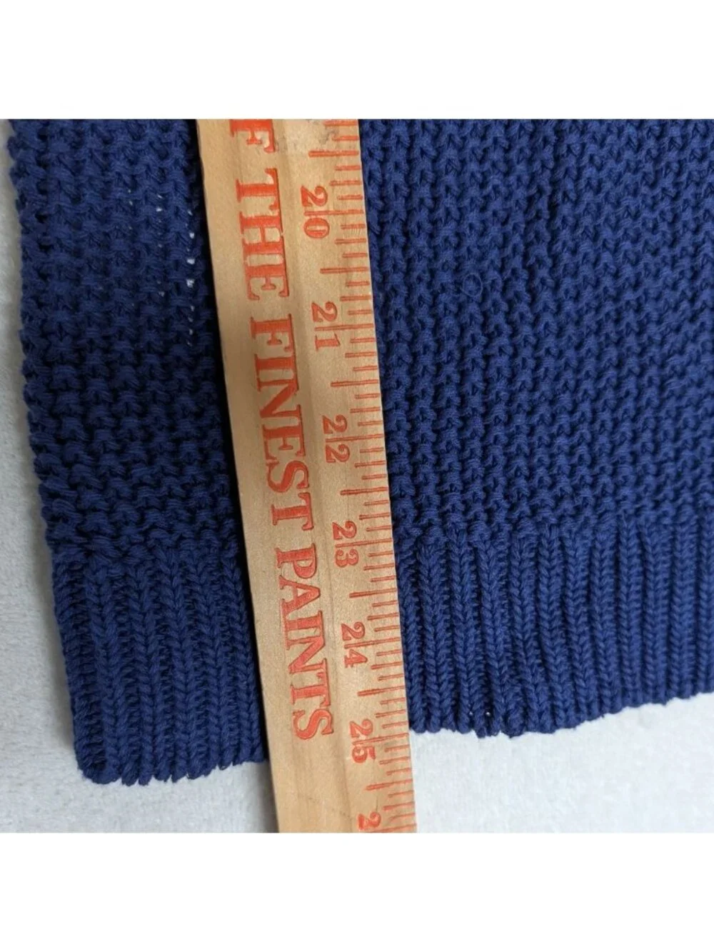 Tommy Bahama Paradise Sun Blue Halter Sweater Womens XXS Open Knit Lightweight - Picture 8 of 12